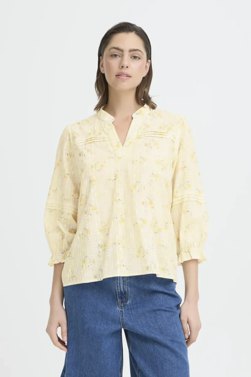 Bellarose Blouse, Ochre