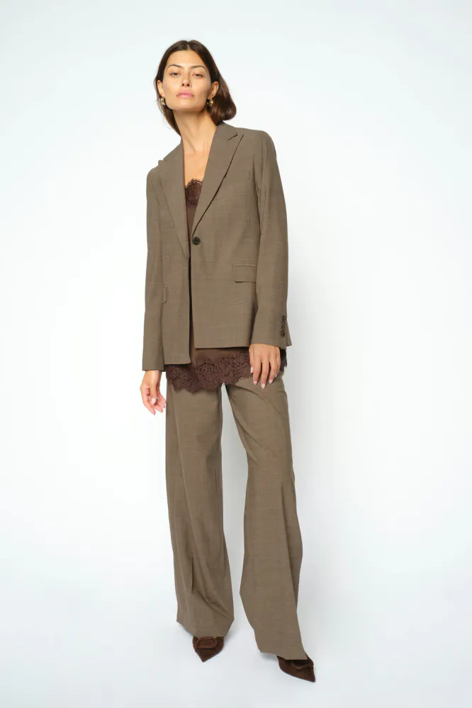 Lucey Dynamic Luxe Blazer, Falcon