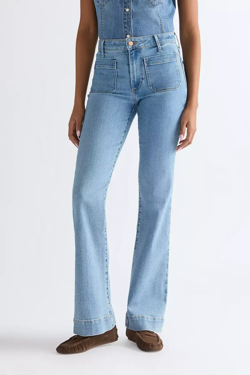 Flared Jeans, Velvet Sky