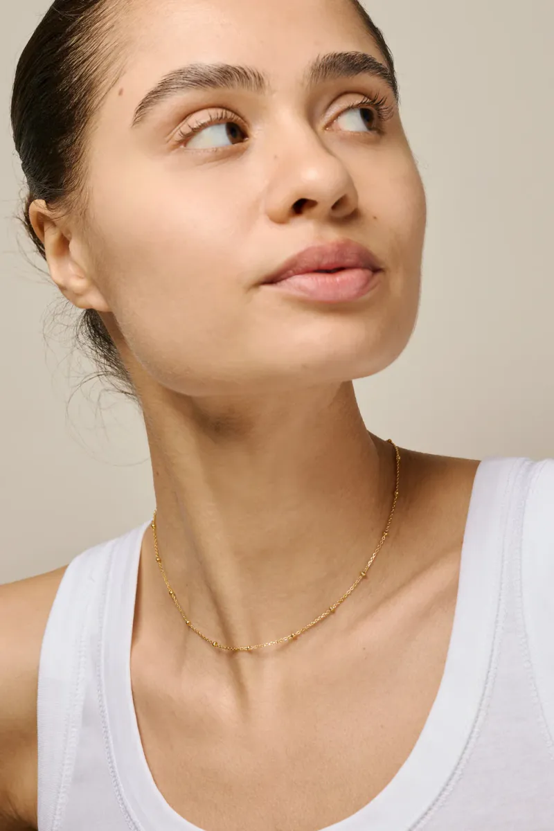 Beaded Chain Necklace