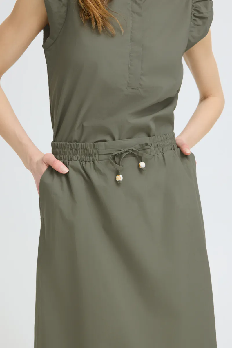 Cleo Skirt, Agave Green