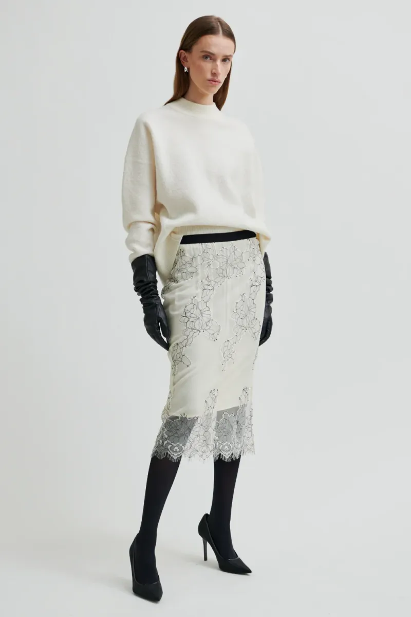 Wila Lace Skirt, Tofu